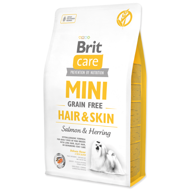 BRIT Care Dog Mini Grain Free Hair & Skin 2kg