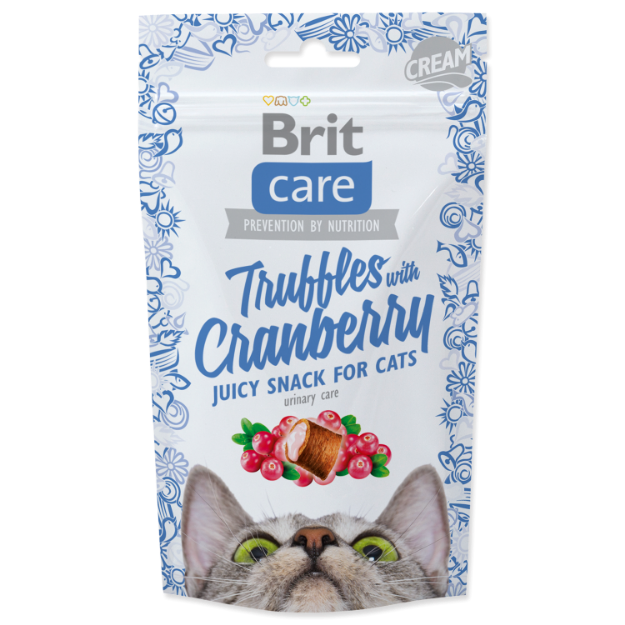 BRIT Care Cat Snack Truffles Cranberry 50g