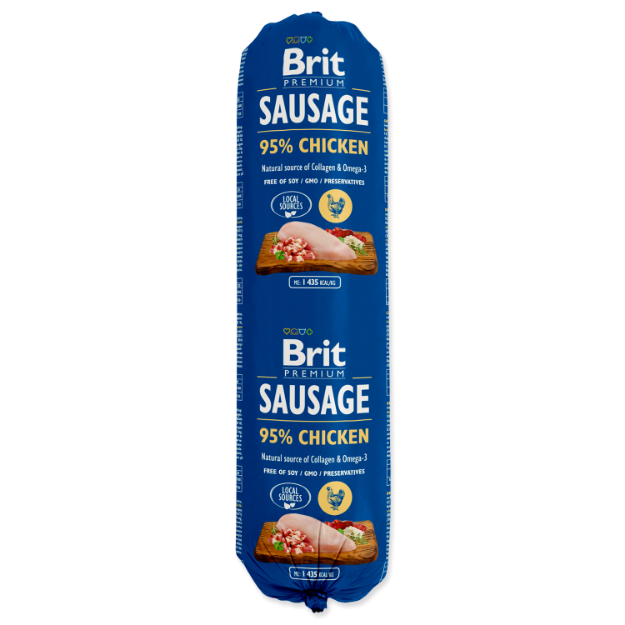 Salám BRIT Premium Dog Sausage Chicken 800g
