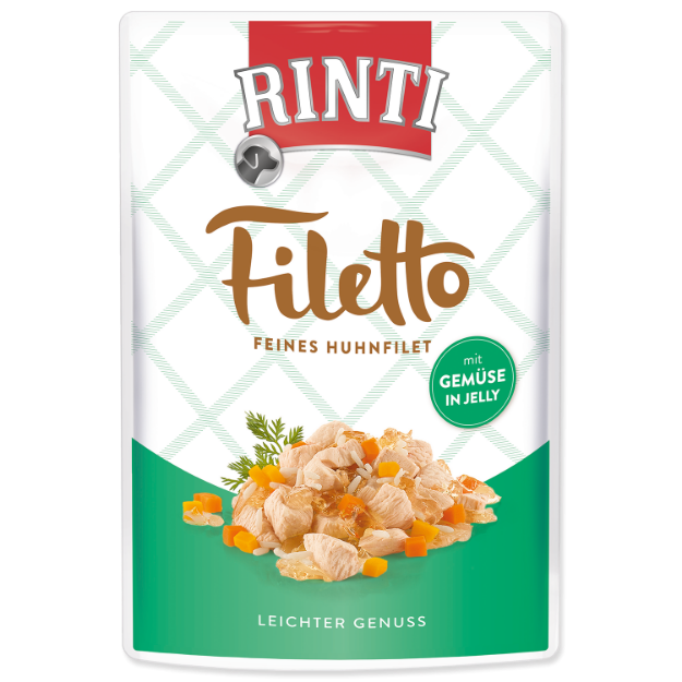 Kapsicka RINTI Filetto kure + zelenina v želé 100g