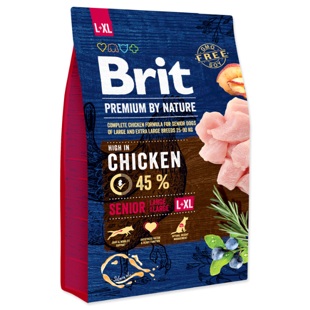 BRIT Premium by Nature Senior L+XL 3kg
