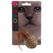 Hracka MAGIC CAT mícek morská tráva s pírky 9 cm 