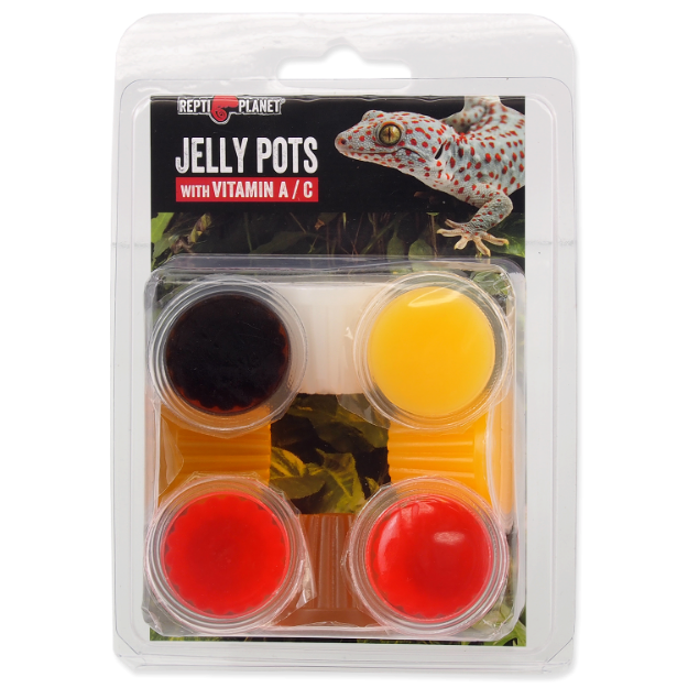 Krmivo REPTI PLANET Jelly Pots Mixed 8ks