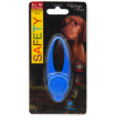 Prívesek DOG FANTASY LED silikon modrý 
