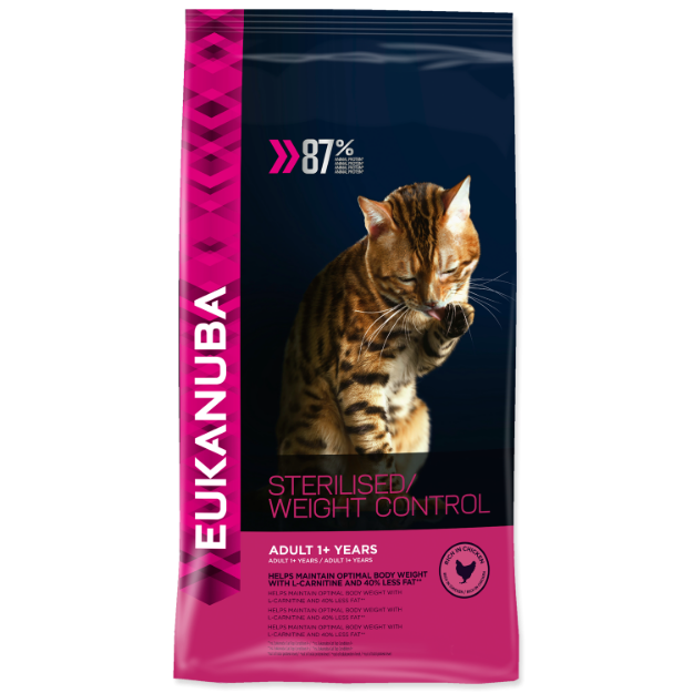 EUKANUBA Cat Adult Sterilised / Weight Control 3kg
