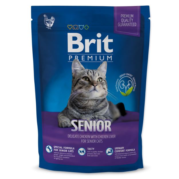 BRIT Premium Cat Senior 1,5kg