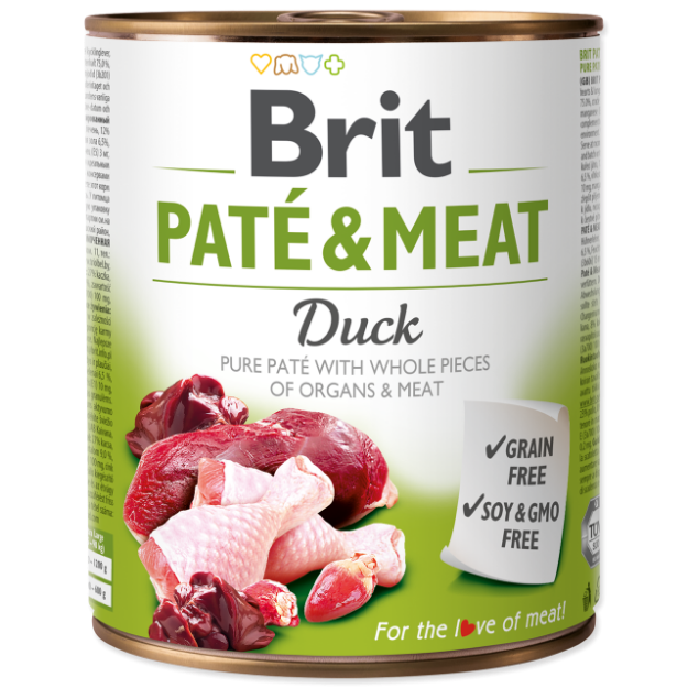 Konzerva BRIT Paté & Meat Duck 800g