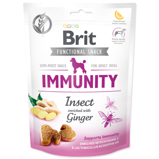 BRIT Care Dog Functional Snack Immunity Insect 150g