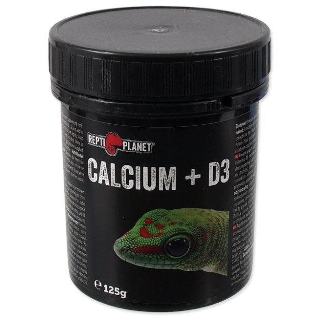 REPTI PLANET krmivo doplnkové Calcium + D3 125g