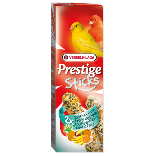 Tycinky VERSELE-LAGA Prestige Exotic fruit pro kanáry 60g