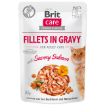 Kapsicka BRIT Care Cat Fillets in Gravy with Savory Salmon 85g