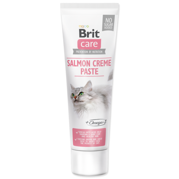 BRIT Care Cat Paste Salmon creme 100g