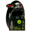 Vodítko FLEXI Black Design páska zelené S - 5 m 