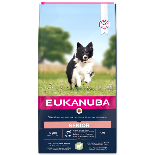 EUKANUBA Senior Small & Medium Breed Lamb 12kg