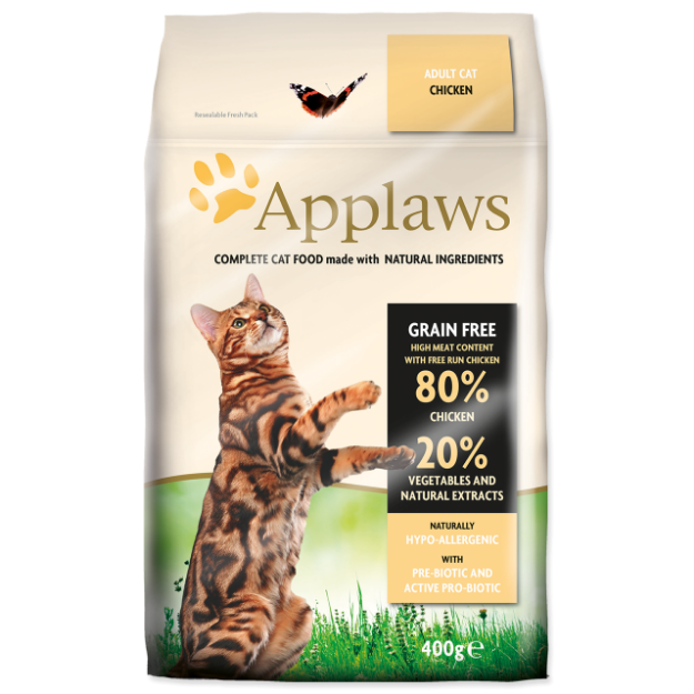 APPLAWS Dry Cat Chicken 400g