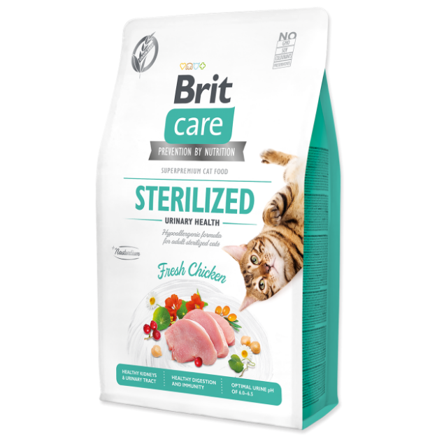 BRIT Care Cat Grain-Free Sterilized Urinary Health 2kg