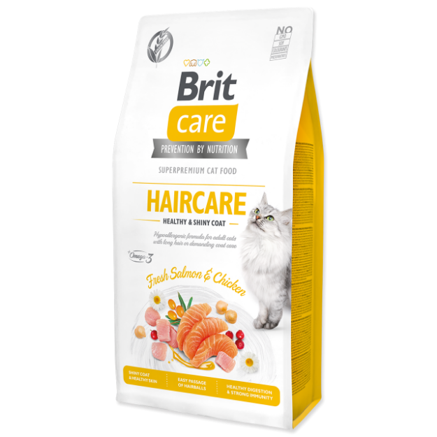 BRIT Care Cat Grain-Free Haircare Healthy & Shiny Coat 7kg