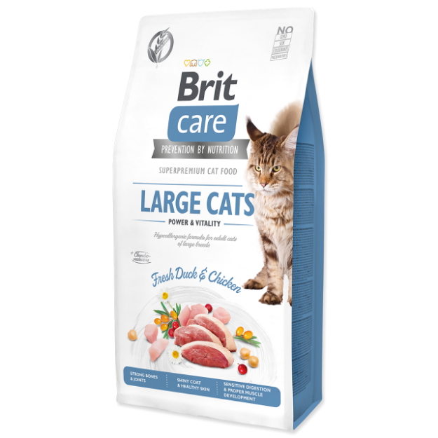 BRIT Care Cat Grain-Free Large cats Power & Vitality 7kg