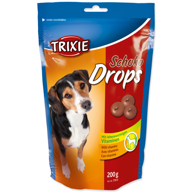 Dropsy TRIXIE Dog cokoládové 200g