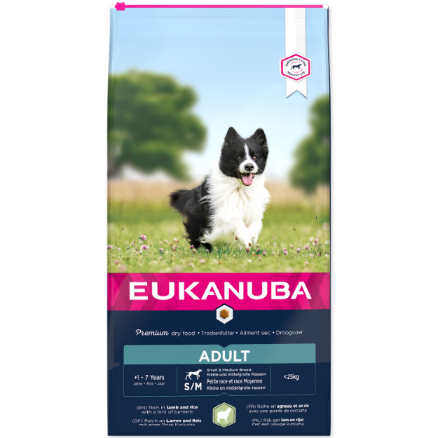 Picture of EUKANUBA Adult Small & Medium Lamb & Rice