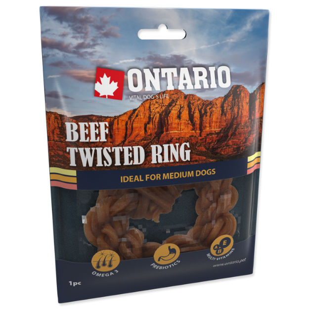 Picture of Snack ONTARIO Dog Rawhide Rings 8,75 cm 
