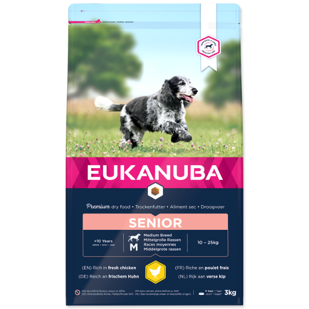 Picture of EUKANUBA Senior Medium Breed 3kg