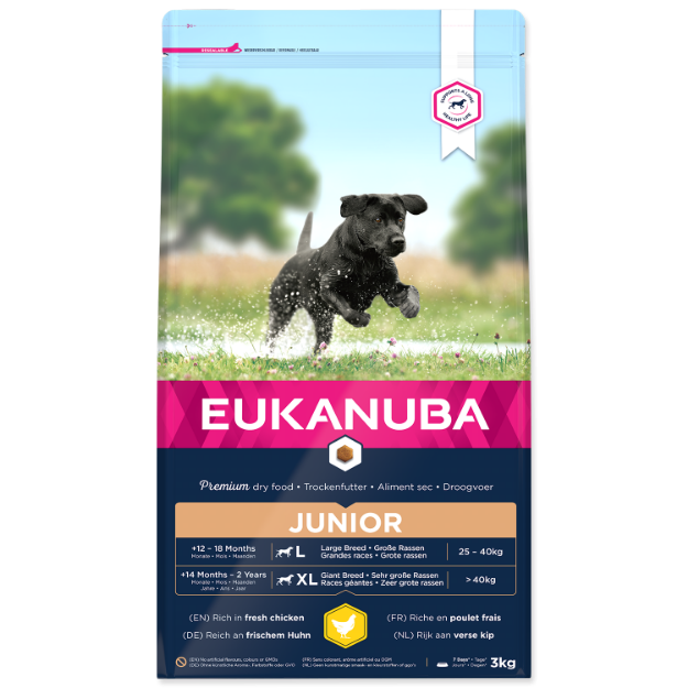 Picture of EUKANUBA Junior Large Breed 3kg