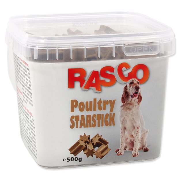 Picture of Pochúťka RASCO Dog starstick hydinové 530g
